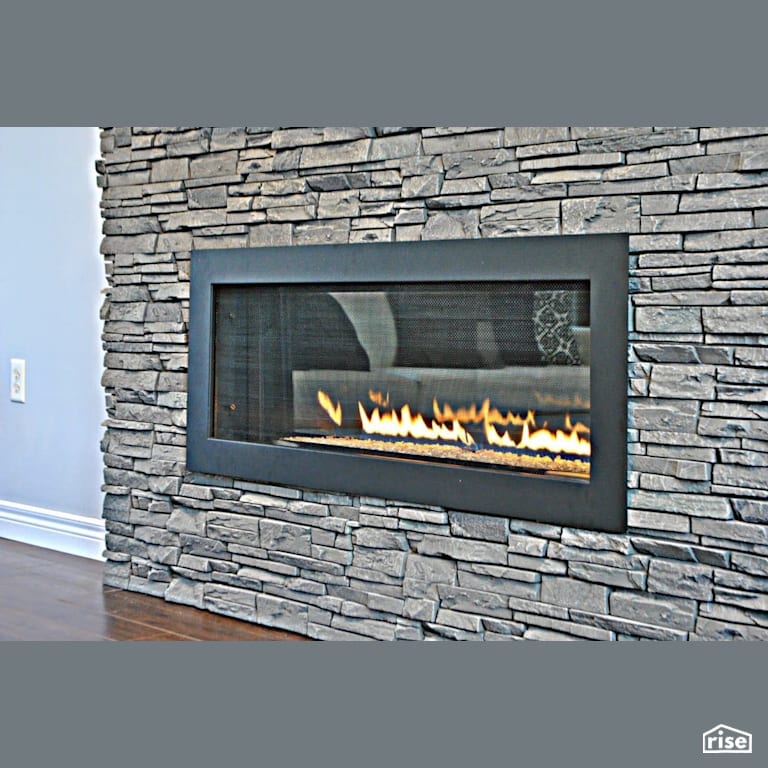 Crestfield with Gas Fireplace by Amazing Space Interiors