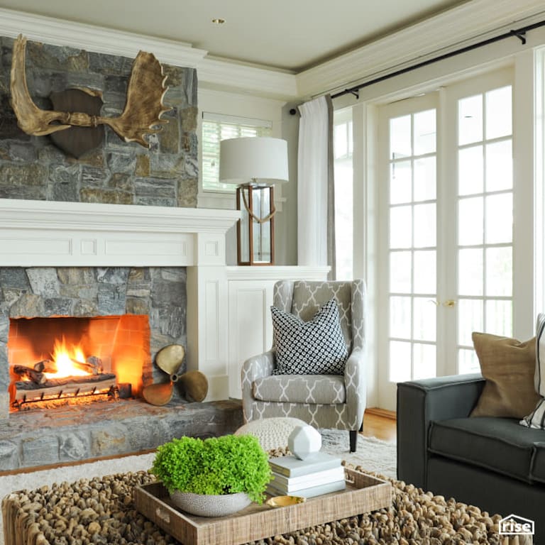 Living Room with Integrated LED by PlaidFox