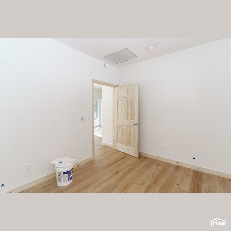 Interior_Unit2 Study Entrance with Programmable Thermostat by Tooketree Passive Homes