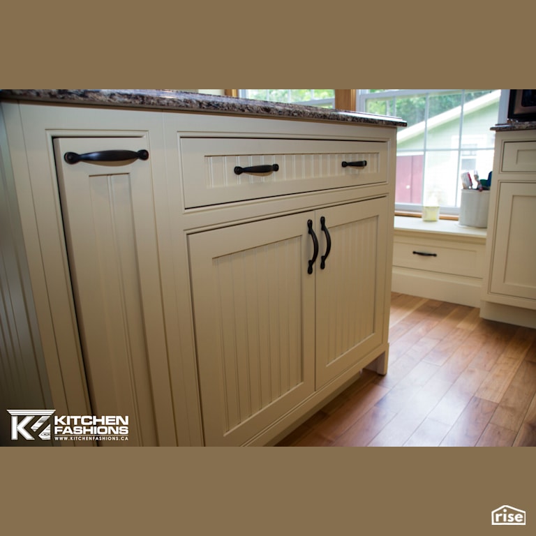 Country Kitchen with FSC Certified Hardwood by Home Fashions