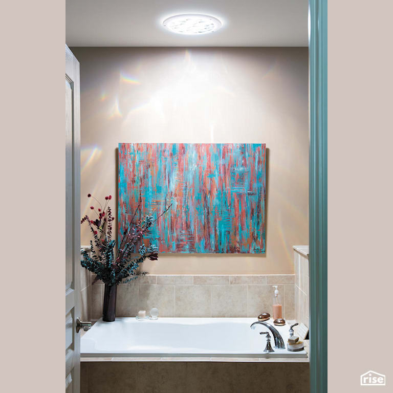 Solatube 290 DS with OptiView Decorative Fixture with Tubular Skylight by Solatube International, Inc.