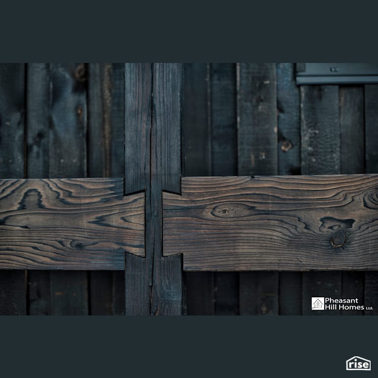 Yakisugi Passive House with Charred Wood Siding by Pheasant Hill Homes Ltd.