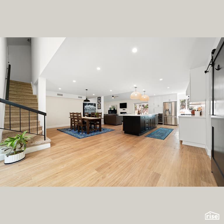 Kitchen-Dining with Air Purifying Plant by Murray Lampert Design, Build, Remodel