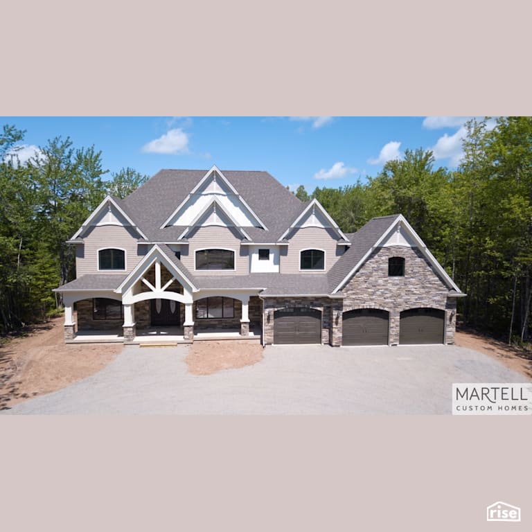 50 Via Roma Way - Exterior with Fixed Window by Martell Homes