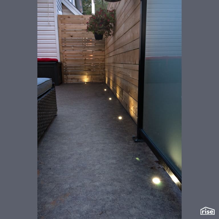 Some of the outdoor lighting features we used with Accent Outdoor Lighting by RSI Projects