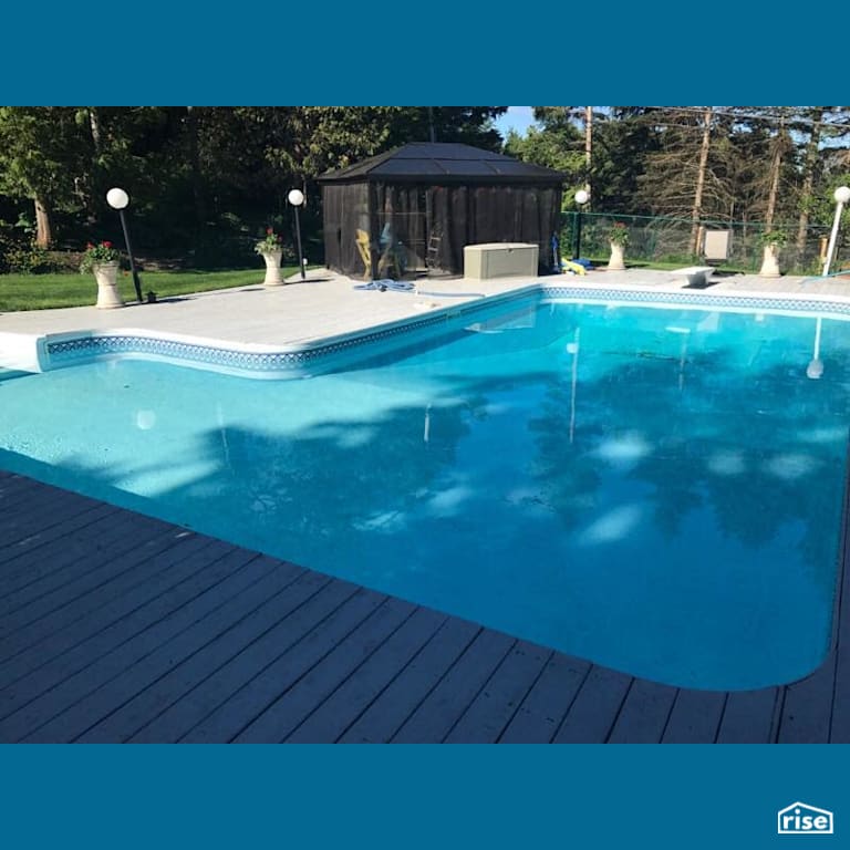 Inground Swimming Pool with Variable Speed Pool Pump by PoolBoy Inc