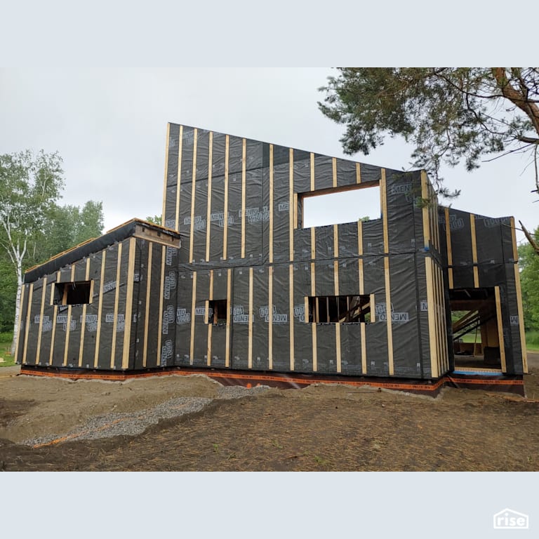 Passive House (PH) Wall Exterior with Prefabricated Panelized Home by Simple Life Homes