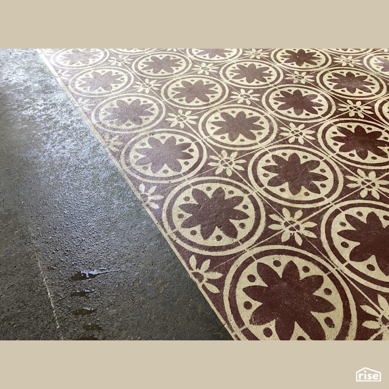 Milk Paint Concrete Patio with Milk Paint by Real Milk Paint Co