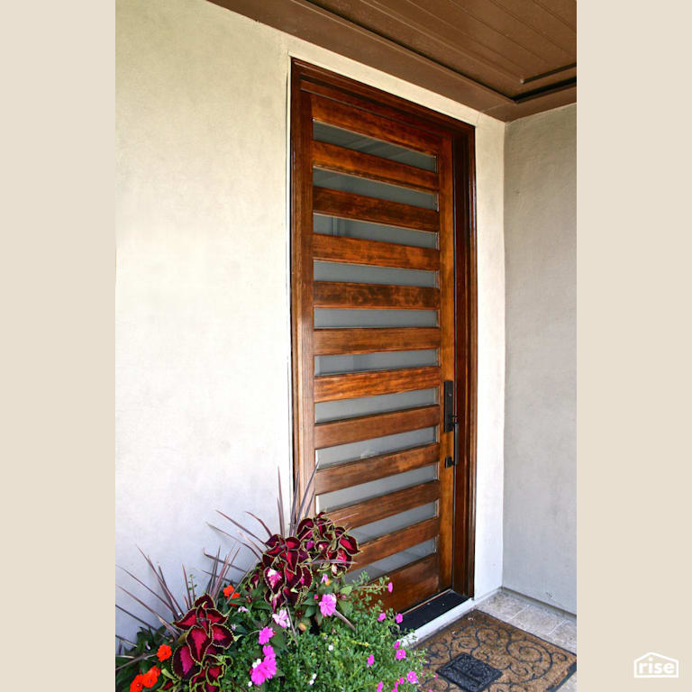 Fearnow solid wood door with Solid Wood Door by Revolve Design Build
