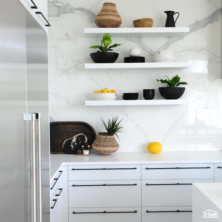 Luxton Square - Kitchen with Refrigerator by PlaidFox