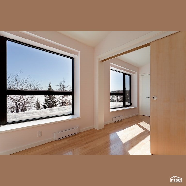 Turner House Interior with Electric Baseboards by Passive Design Solutions