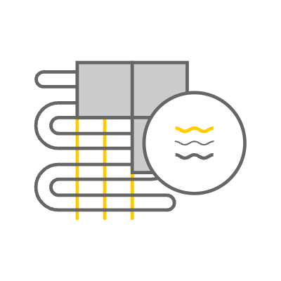 Air Heated Radiant Floors
