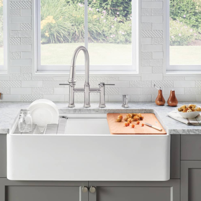 Farmhouse Sinks Guide: Apron-Front Styles, Materials & Installation Tips
