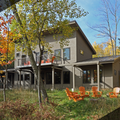 Lake Superior Cabin Sits Light on the Land