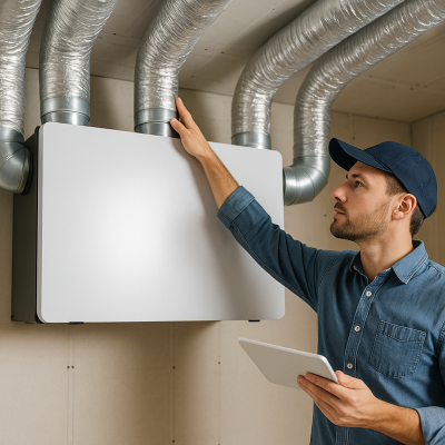 Ducted HRVs and ERVs: The Ultimate Guide to Whole-House Ventilation for Airtight Homes