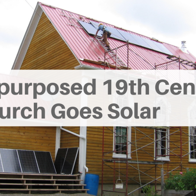 A Repurposed 19th Century Church Gets New Life Thanks to Solar