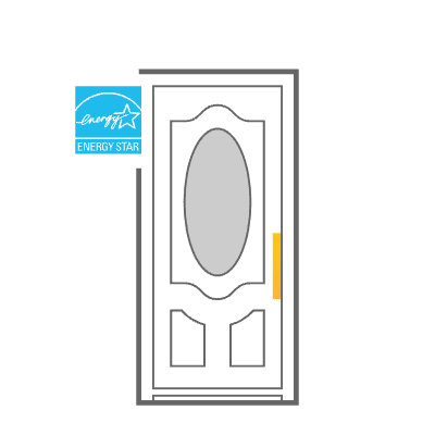 Energy Star Exterior Door