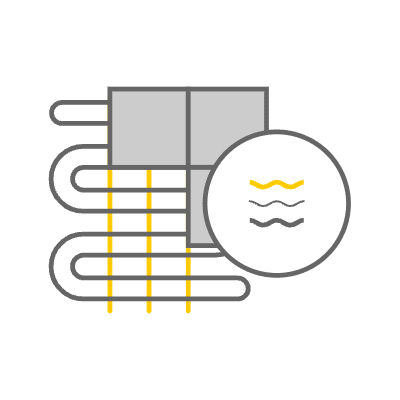 Air Heated Radiant Floors