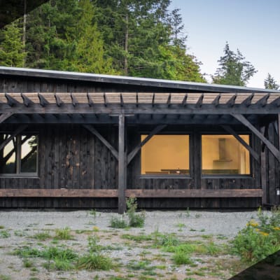 Yakisugi Passive House on Vancouver Island Blends Science and Beauty