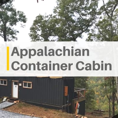 Appalachian Container Cabin Shows the Benefits Container Building