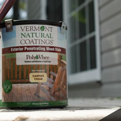 Non-Toxic Wood Stain: A Look at Vermont Natural Coatings PolyWhey Exterior Wood Stain