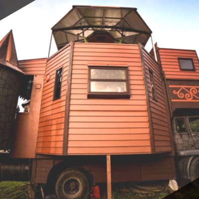 A Tiny House Castle: One of the Most Fun Tiny Homes You'll Find