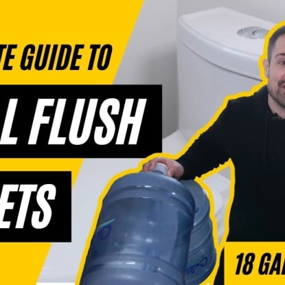Dual Flush Toilets: Ultimate Guide (Are Dual Flush Toilets Worth It?)
