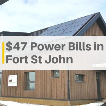 Yes, you CAN: Northernmost Passive Home with $47 power bills