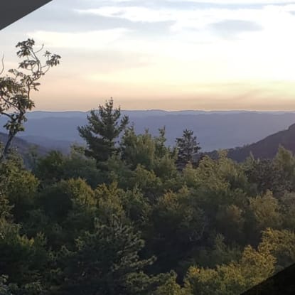 Cabin in the Allegheny Mountains, Goes Off-Grid with Wind and Solar Power