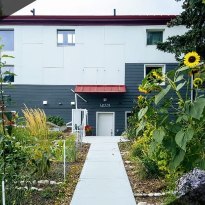 Calgary Passive House Header