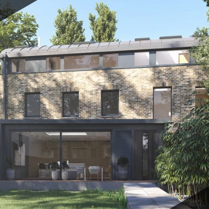An EnerPHit Transforms a Former Timberyard into a Passivhaus