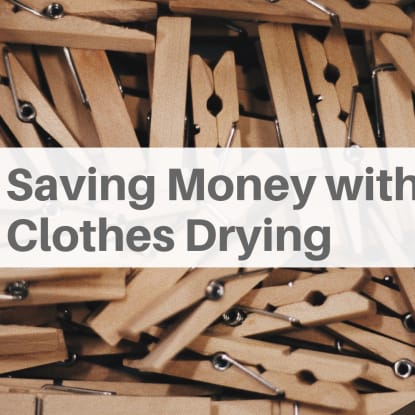 Save money with a clothesline