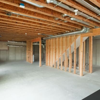 healthy basement air leakage moisture