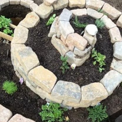 herb spirals