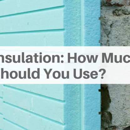how much insulation