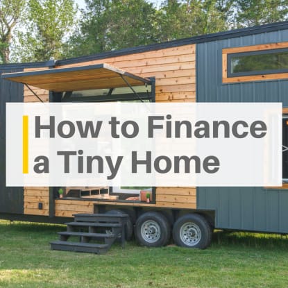 how to finance a tiny home