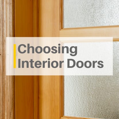 Interior Doors for Sustainable Households