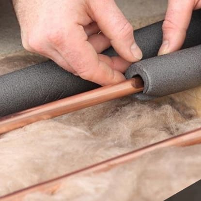 hot water pipe insulation