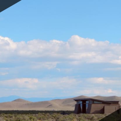 rammed earth home