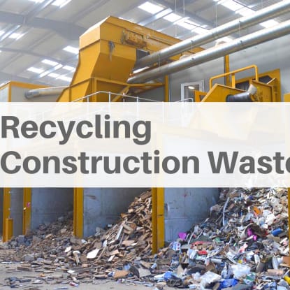 What Can Be Recycled From My Home Construction Project?