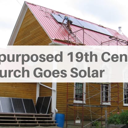 A Repurposed 19th Century Church Gets New Life Thanks to Solar