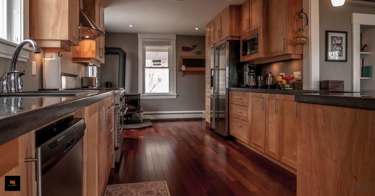 General Millwork with Wood Stove by Brad Goodsell Design | Build Inc