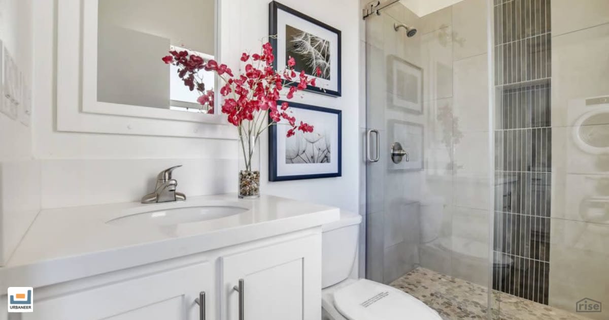 Urbaneer 510 Bathroom With Shower with Low-Flow Bathroom Faucet by URBANEER