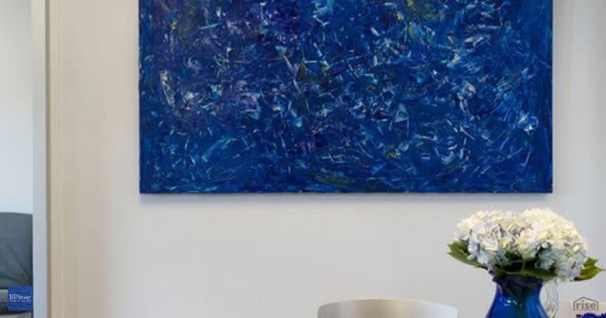 Residential Kitchen - Cobalt Ice with Recycled Glass Countertop by IceStone