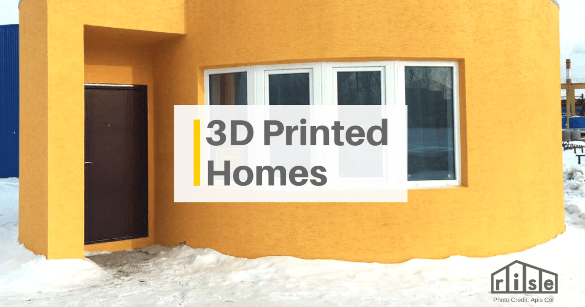 These 3D Printed Tiny Houses Are Made Using Recycled Plastic