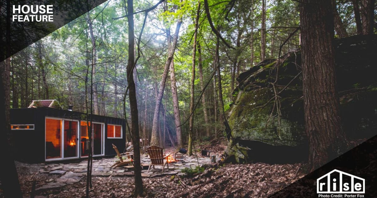 Unique Container Cabin In The Catskills