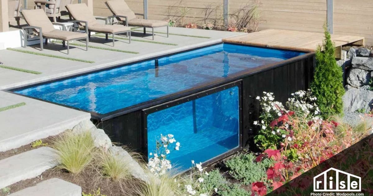 Stay Cool With A Shipping Container Pool