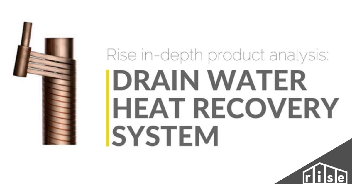 How Drain Water Heat Recovery Systems Can Help You Save Big