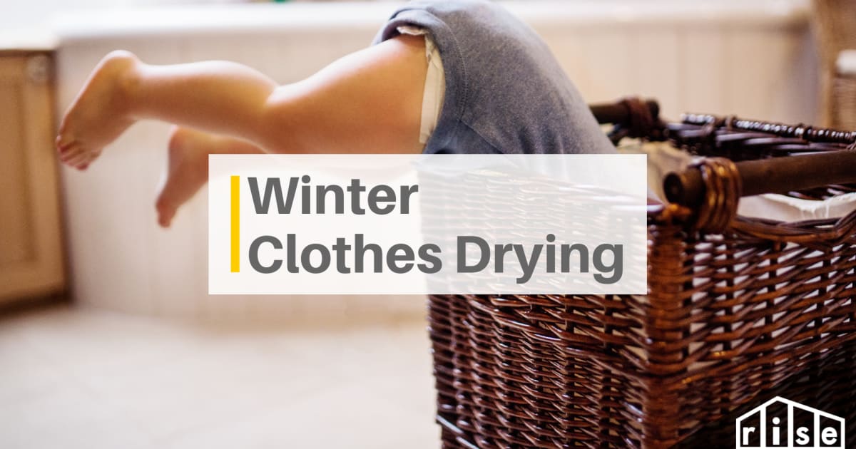 How to Dry Your Clothes During the Winter Without a Dryer