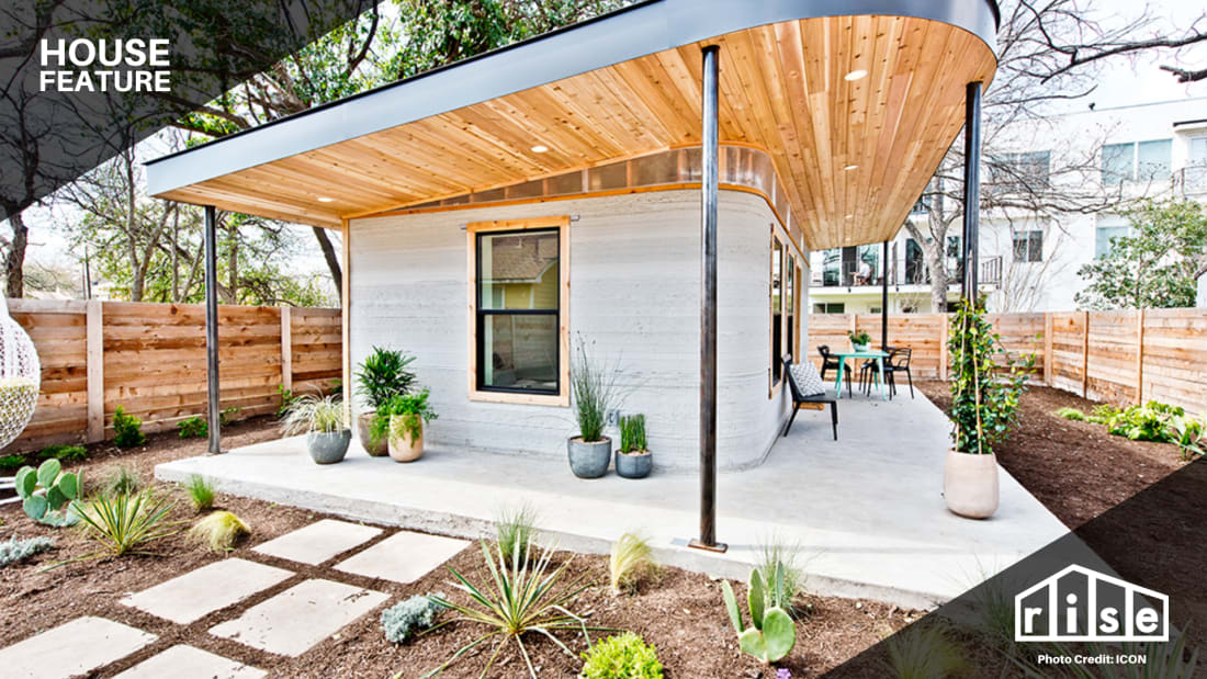3D printed house